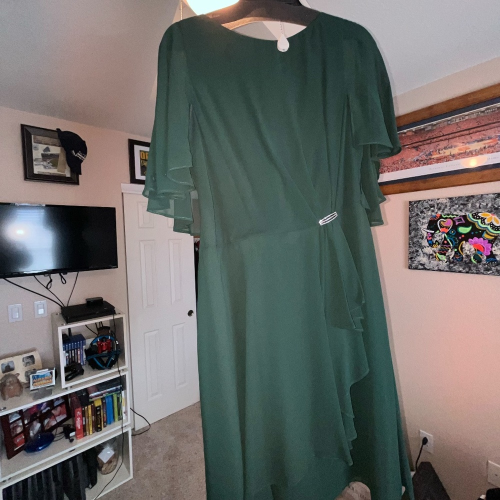 Green Cocktail Dress